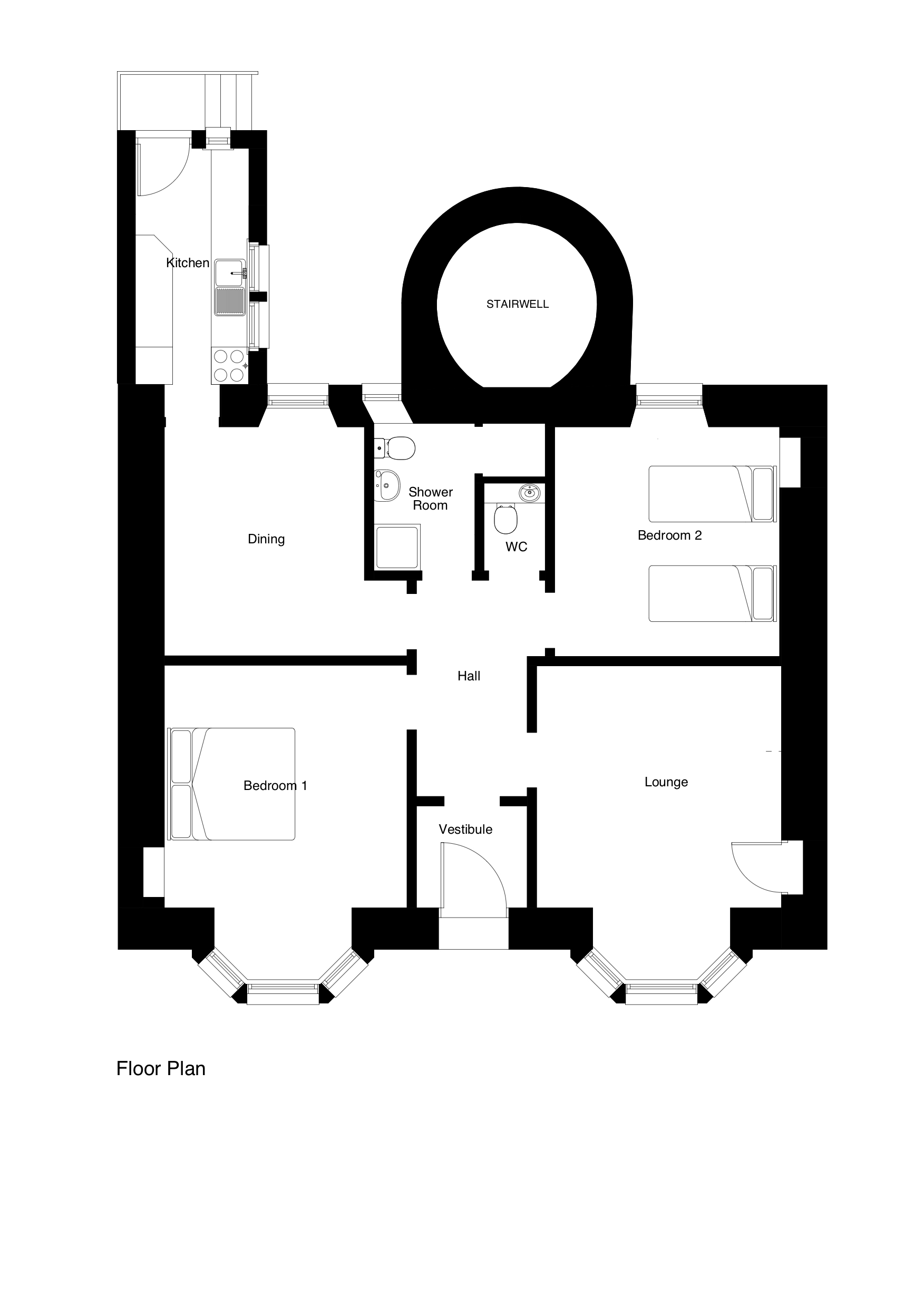 Moatville Lower floor plan